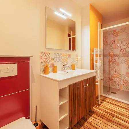 4 Privees Au Coeur De Figeac, 4 Chambres, 4 Salles De Bain, Jardin Figeac